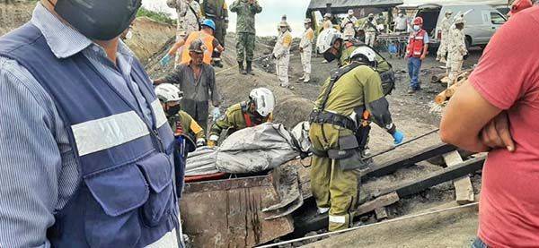 Fallecieron mineros en forma instantánea