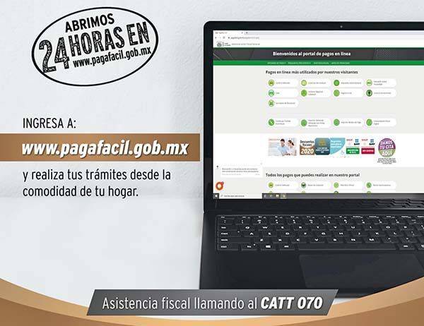 Agilicen trámites desde Pagafácil