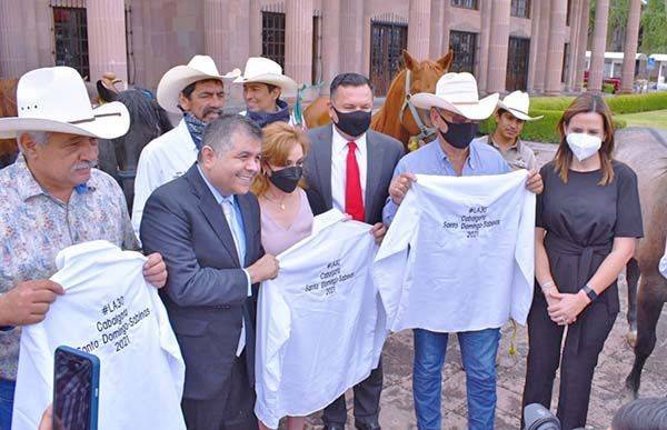 Agradece Temo Rodríguez reconocimiento a cabalgata