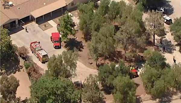 Tiroteo en estación de bombero de Los Ángeles