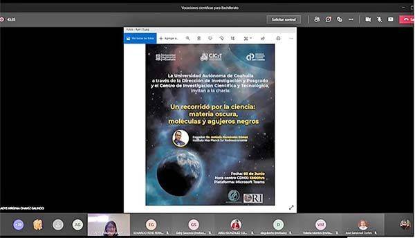 Promueve la UA de C vocaciones científicas