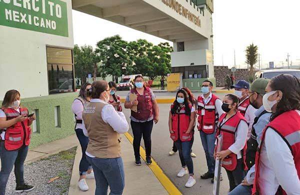 Arranca de 105 Batallón Vacunación Empresarial