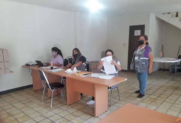 Entregan 95% de paquetes a los funcionarios de casillas