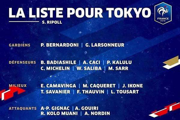 Convoca Francia a Gignac y Thauvin para Tokio