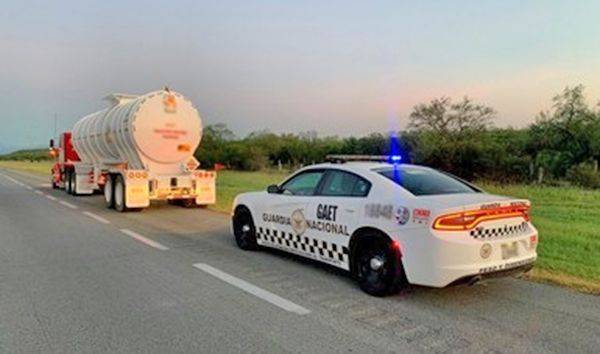 Decomisa GN 69 mil litros de combustible