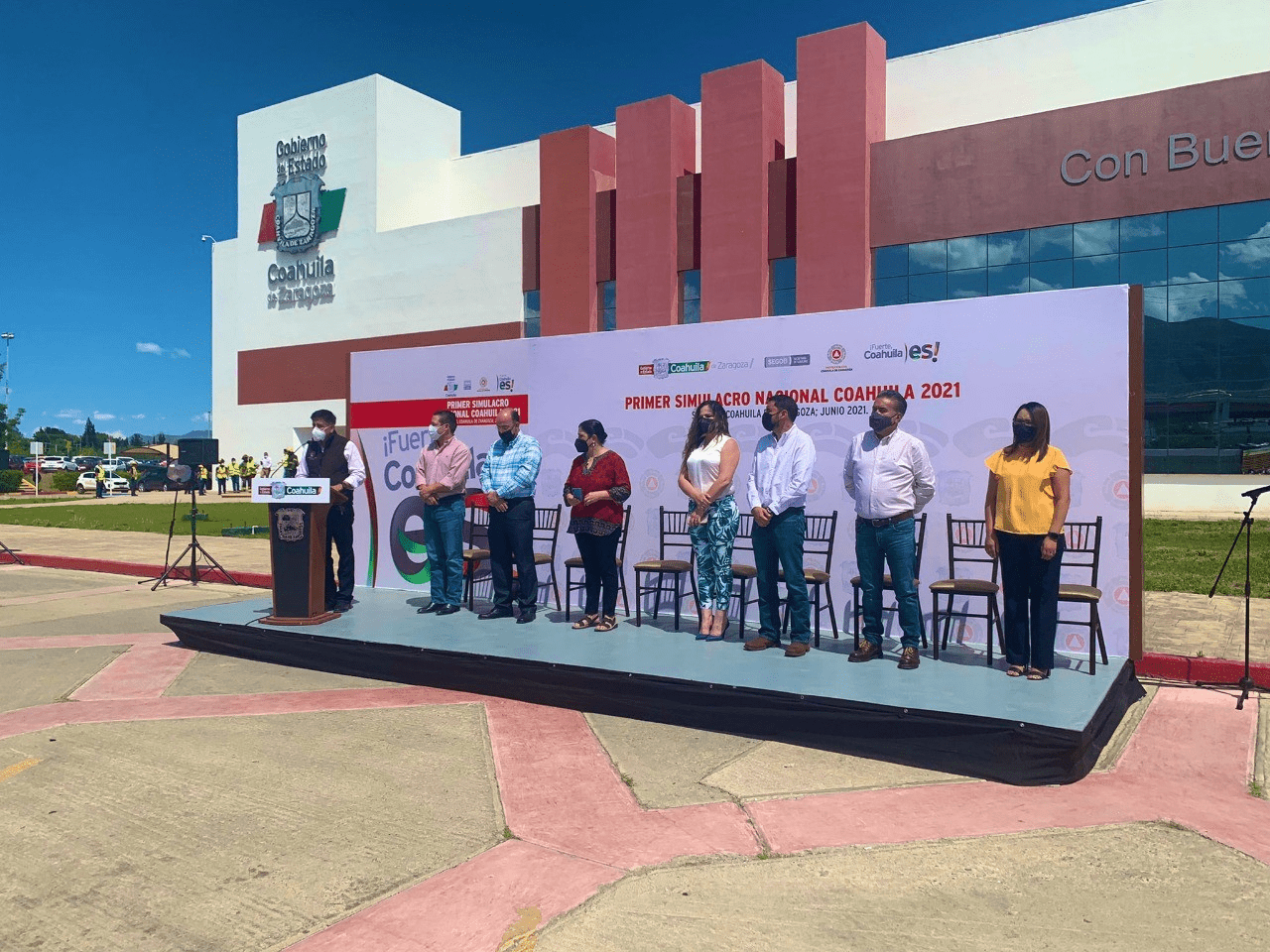 PARTICIPA COAHUILA EN EL PRIMER SIMULACRO NACIONAL 2021 DE PROTECCIÓN CIVIL