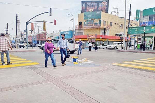 Mejora flujo vehicular en calles de Monclova