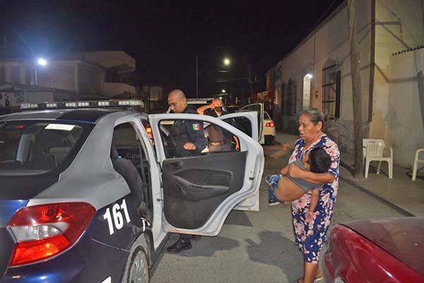 Vagaba infante por Zona Centro