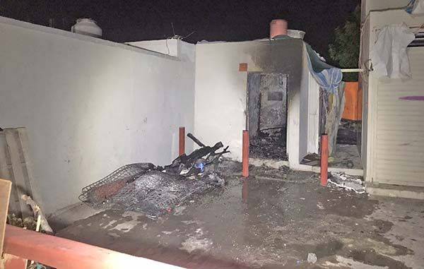 Incendio destruye casa