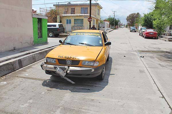 Chafirete provoca potente colisión