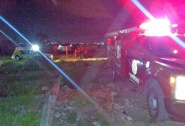 Arde vivienda en Lomas de San Miguel