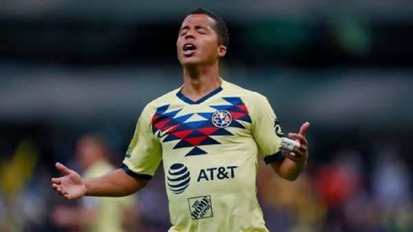 América da de baja a Giovani dos Santos