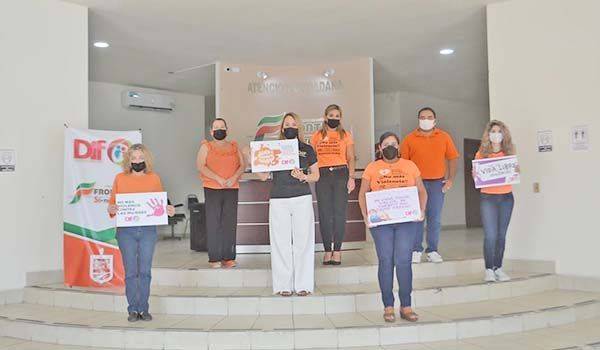 Crean conciencia en el Día Naranja