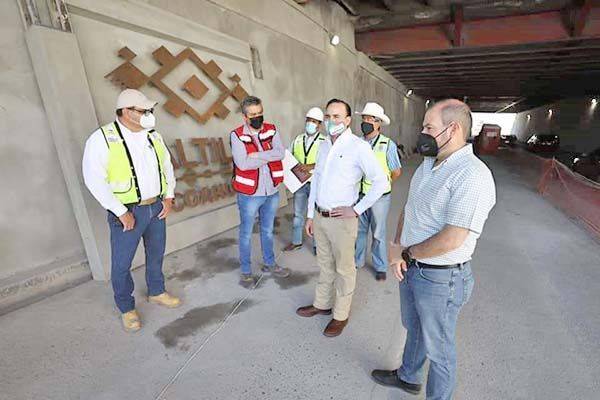 Avanza embellecimiento de paso en calle Allende