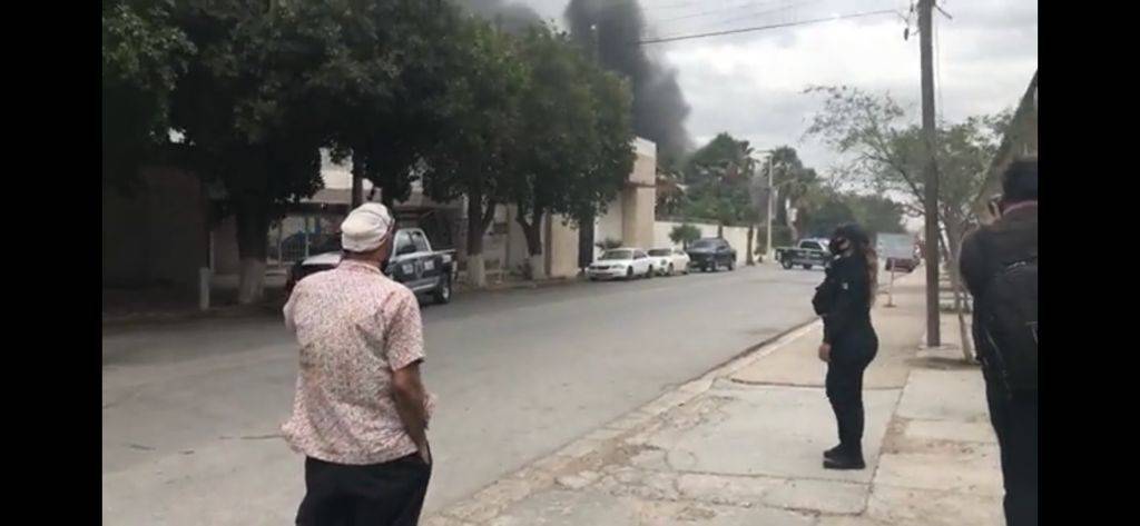 Se incendia en Torreón tostadora de café