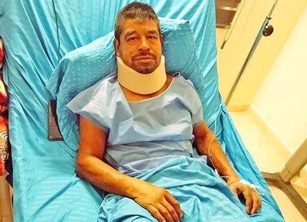 Inmoviliza piedra a minero en Obayos