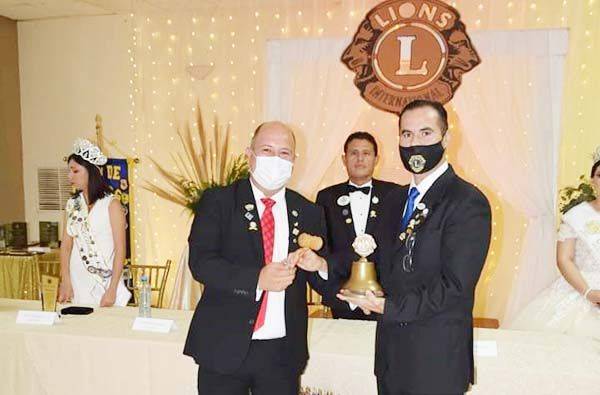 Nuevo presidente de Club Leones Sabinas
