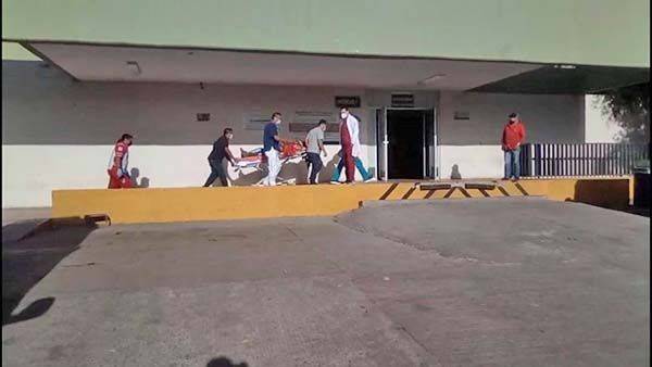 Tres mineros lesionados tras accidente carretero