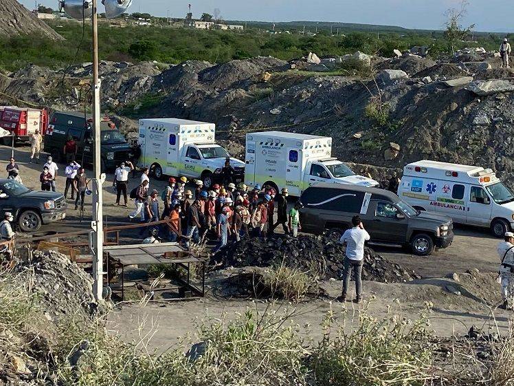 Rescatan el cuerpo de José Leopoldo, es el sexto minero que logran sacar de la mina Macarán.
