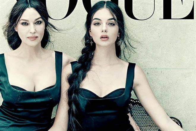 Presume Bellucci al mundo la belleza de su hija