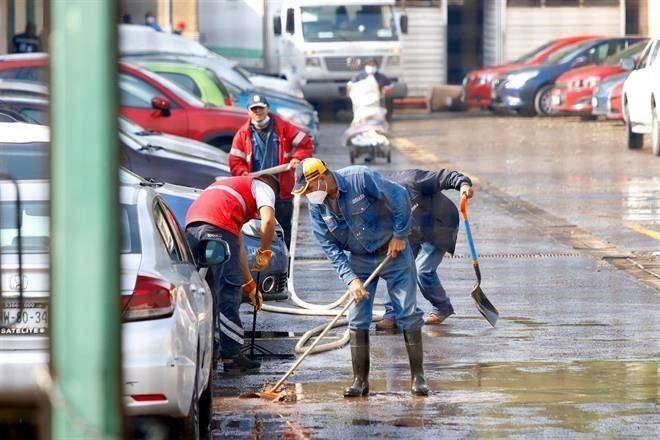 Dejó lluvia 431 viviendas dañadas en Valle de México