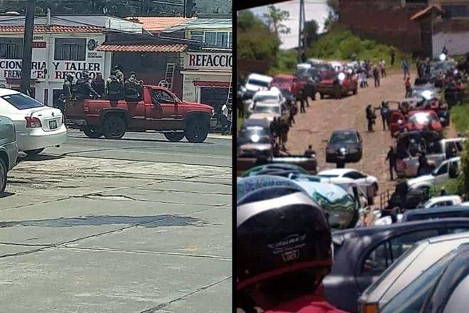 Incursiona grupo armado en Pátzcuaro, Michoacán