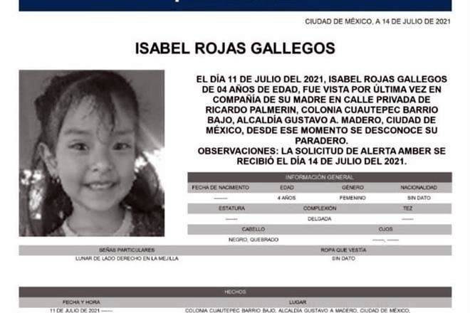 Hallan muerta a niña de 4 años; detienen a 3 familiares