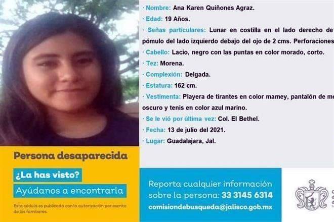 Desaparece alumna de la Universidad de Guadalajara