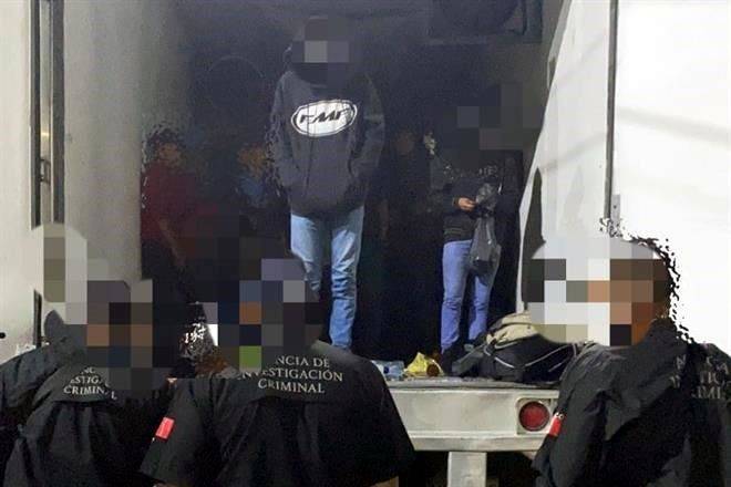 Asegura FGR a 188 migrantes en Veracruz