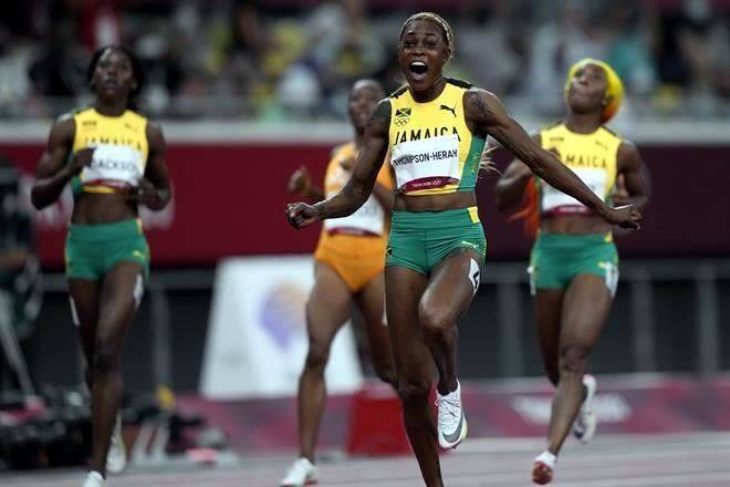 Rompe Elaine Thompson récord olímpico en 100 metros