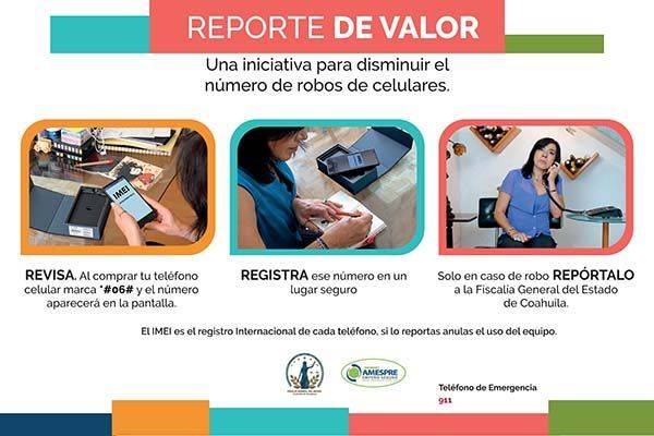 Buscan disminuir robos de celulares