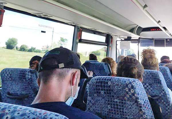 Son foco de contagios los viajes en autobús