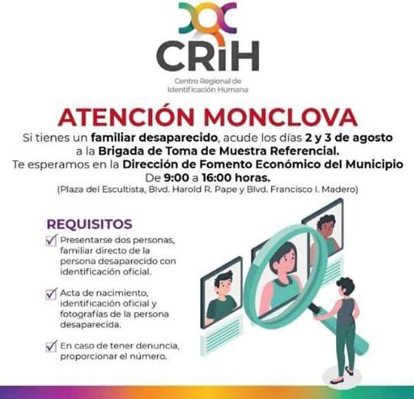 Citan a familiares de desaparecidos