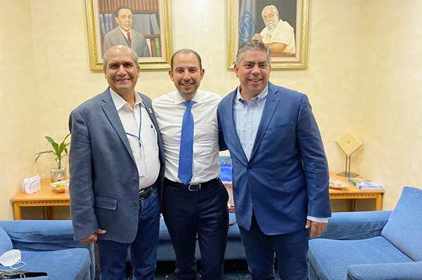 Sostienen reunión Paredes y Dávila con Marko Cortés