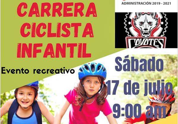 Invita San Buenaventura a carrera ciclista infantil