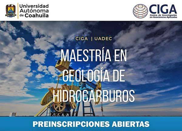 Convocan a la Maestría de Geología de Hidrocarburos