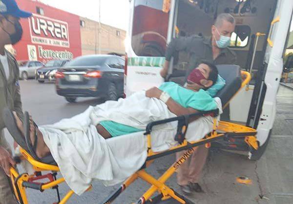 Envían a Saltillo al minero accidentado