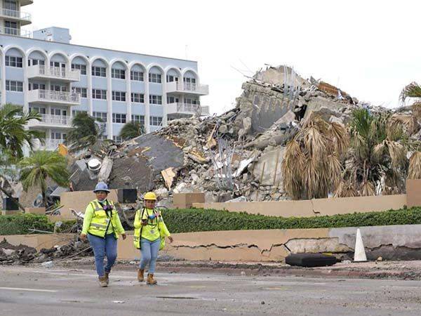 Termina búsqueda de sobrevivientes en edificio colapsado en Miami; hay 86 desaparecidos