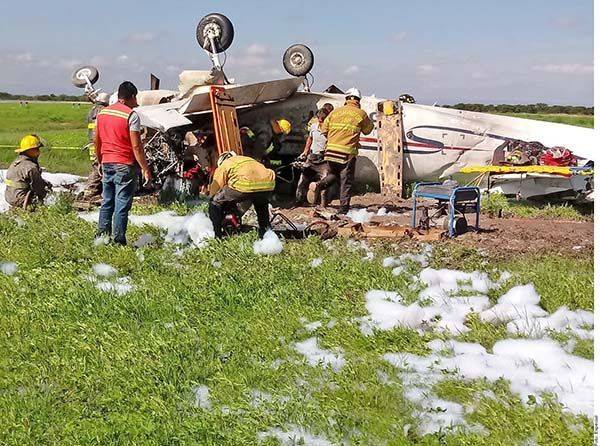 Cae aeronave en Durango