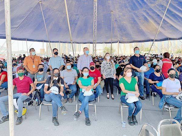 Vacunarán a 3 mil 700 en la Ruta Empresarial