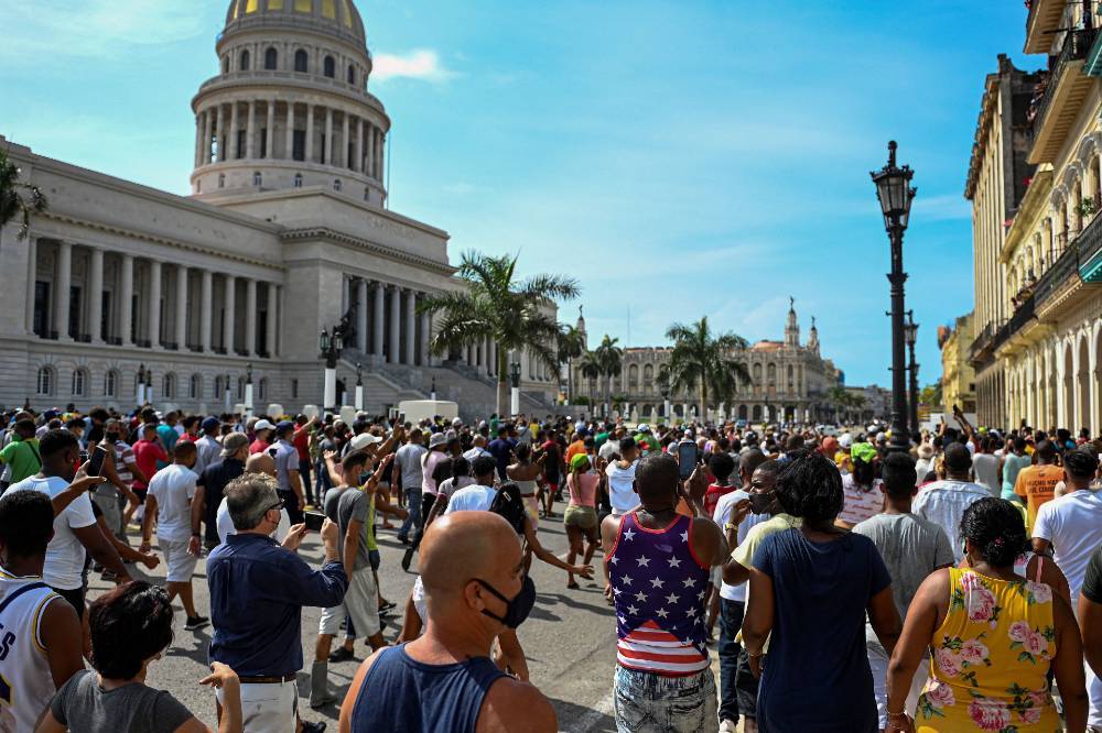 Denuncian 114 detenciones en Cuba por protestas