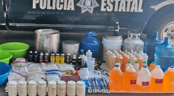Hallan dos laboratorios clandestinos de metanfetamina en Hermosillo