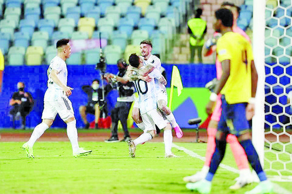 Clasifica Argentina a Semis de Copa América