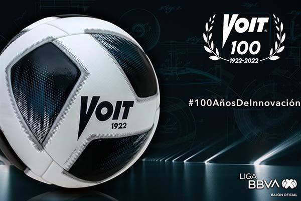 Presentan balón del Centenario de Voit