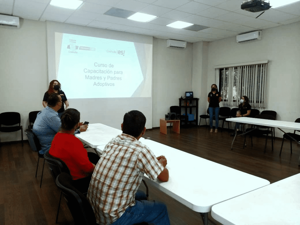 REALIZA PRONNIF COAHUILA CAPACITACIÓN PARA MADRES Y PADRES SOLICITANTES DE ADOPCIÓN