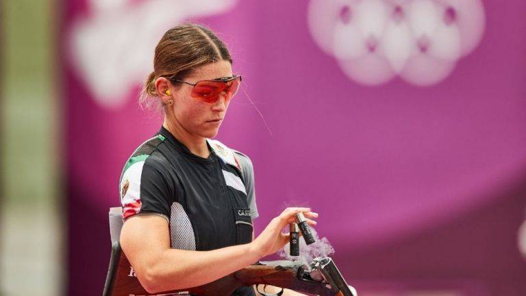Gabriela Rodríguez no logró el pase a la final en el tiro pero hace historia la coahuilense.