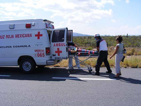 Potente choque deja una lesionada