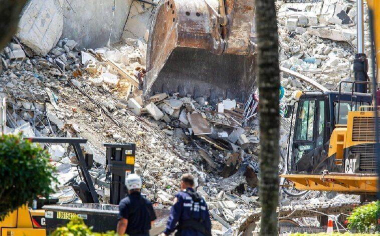 Sube a 86 el número muertos por derrumbe de edificio en Surfside, Miami