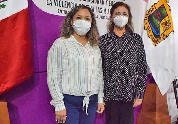 Refrendan autoridades respaldo a las mujeres