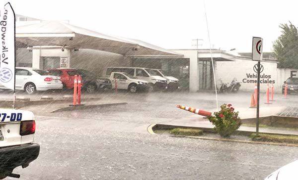 TORMENTA Y GRANIZO ACTIVAN ALERTAS